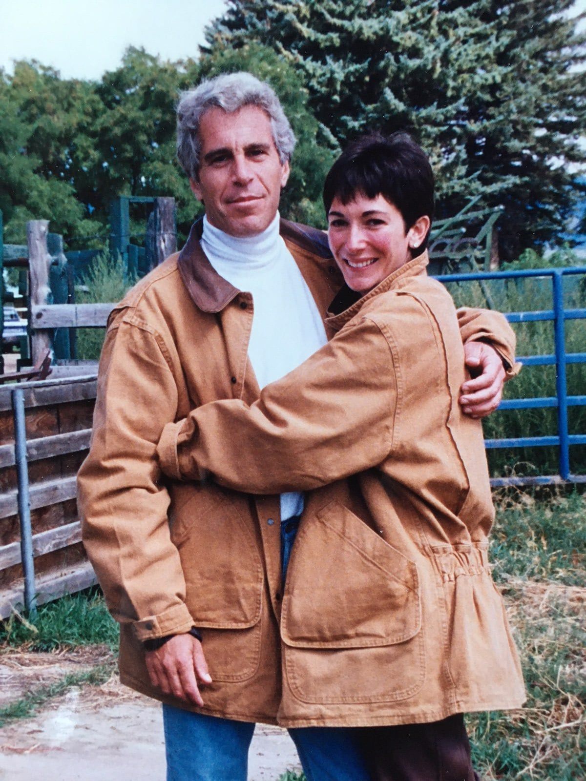 Jeffery Epstein and Ghislaine Maxwell in the 90s