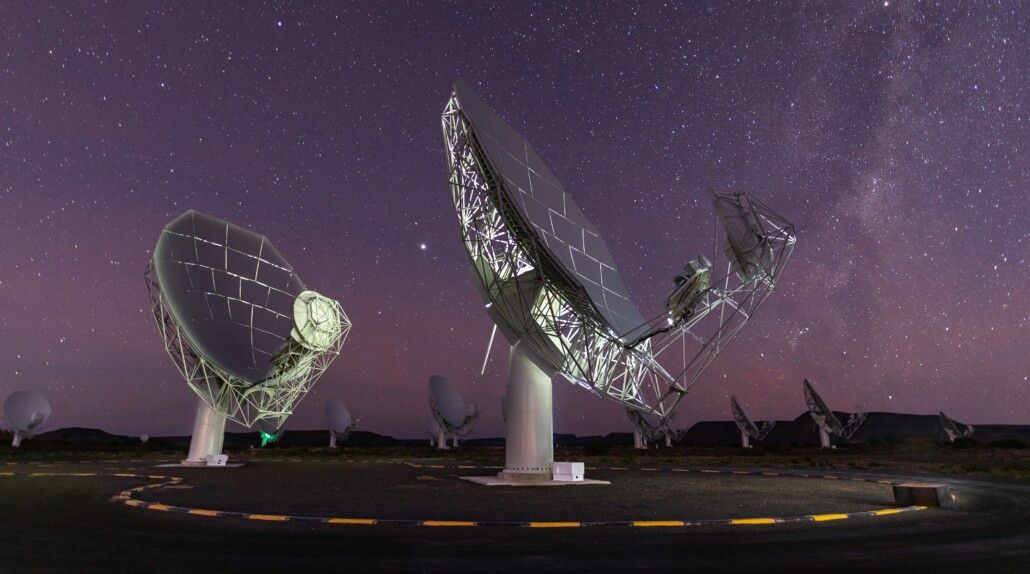 MeerKAT radio telescope