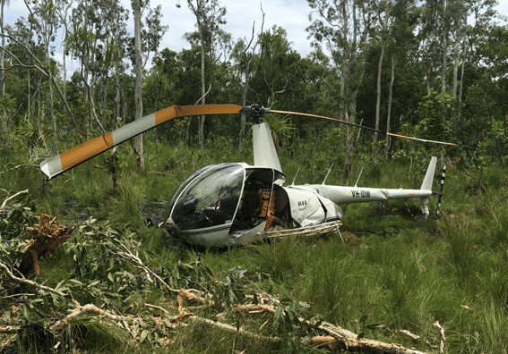 Helicopter crash