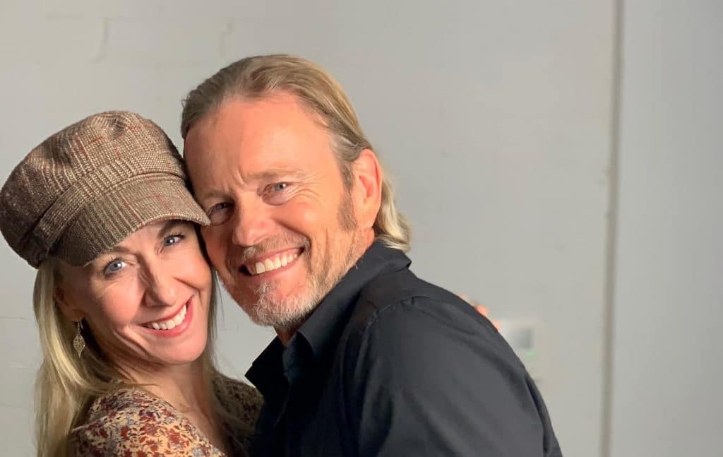 Vannessa and Craig pose for photo