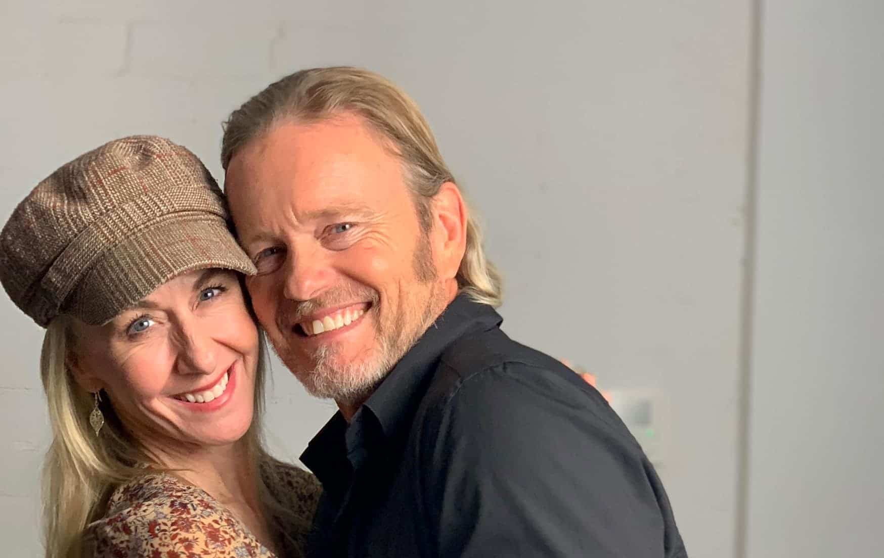 Vannessa and Craig pose for photo