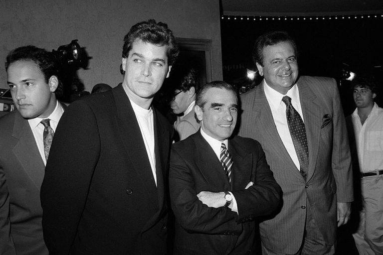 Ray Liotta and Martin Scorsese