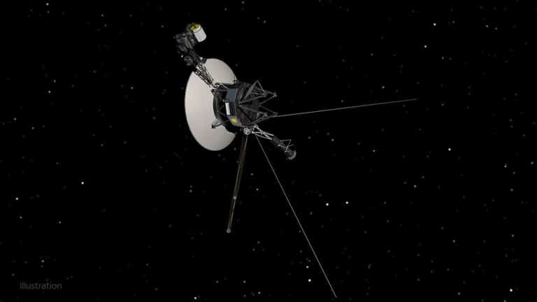 Voyager space craft illustration