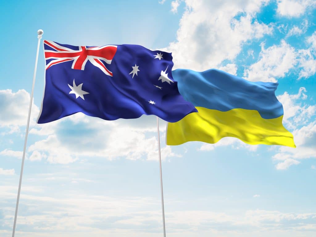 Australia and Ukraine