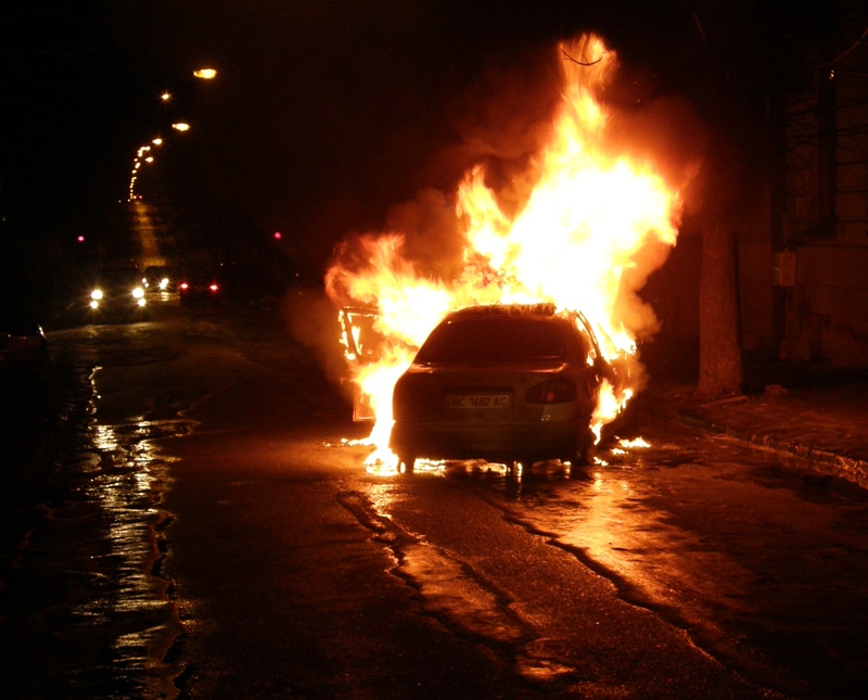 Car fire