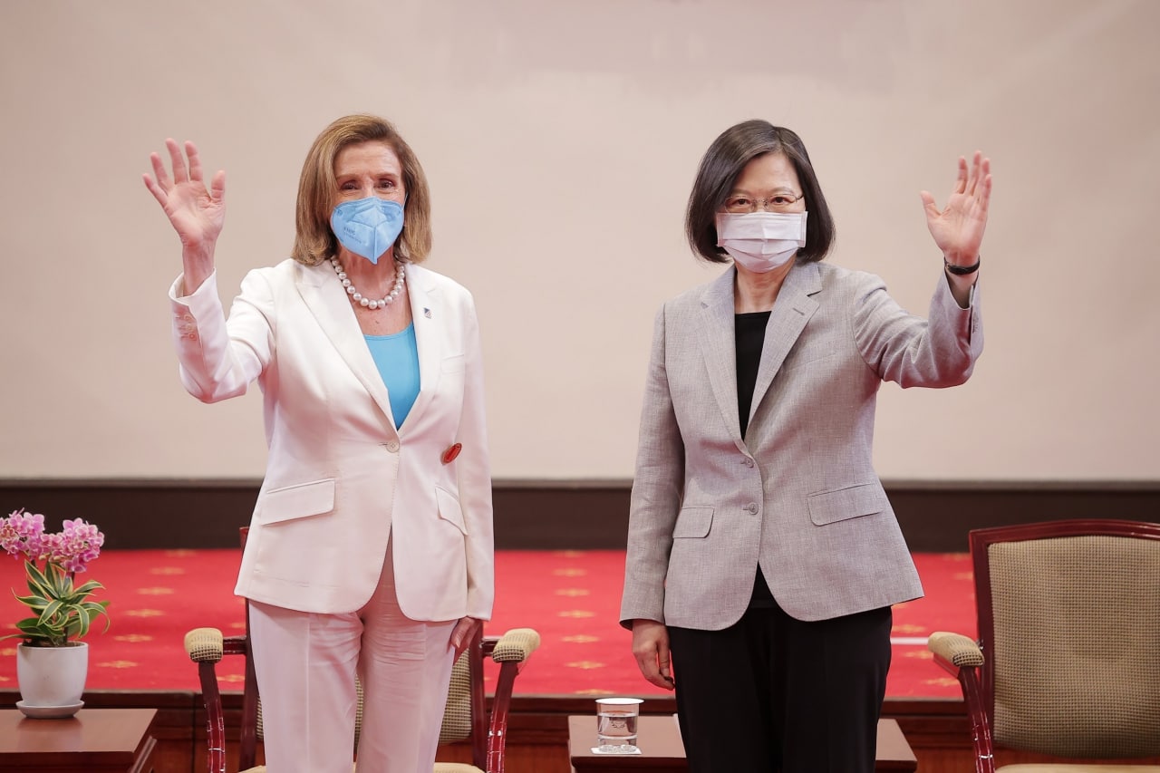 Nancy Pelosi and Tsai Ing-wen