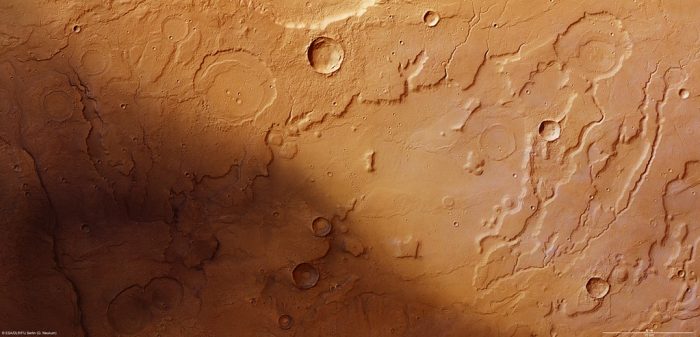 Mars ocean