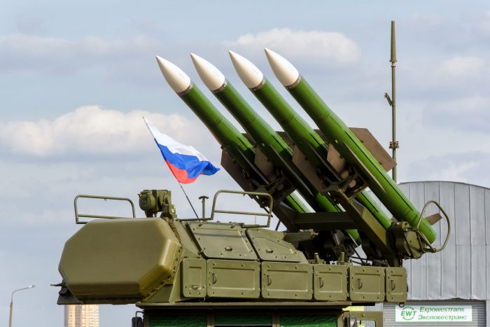 Russian missile strike