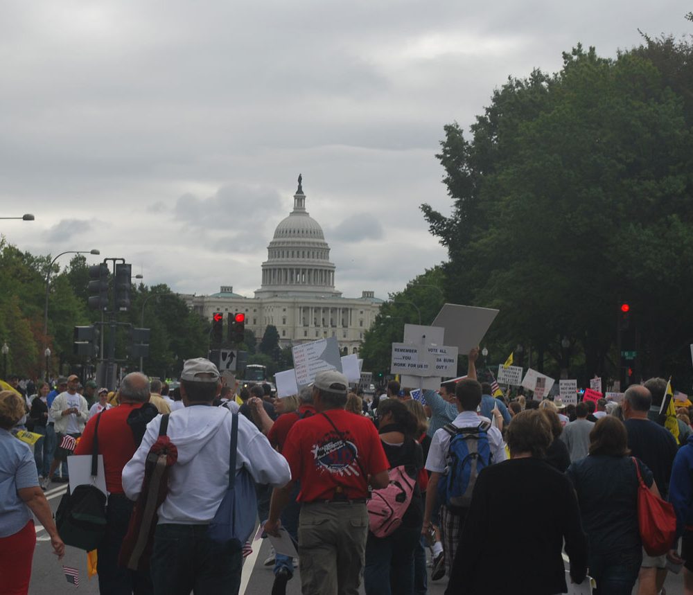 Capitol hill march