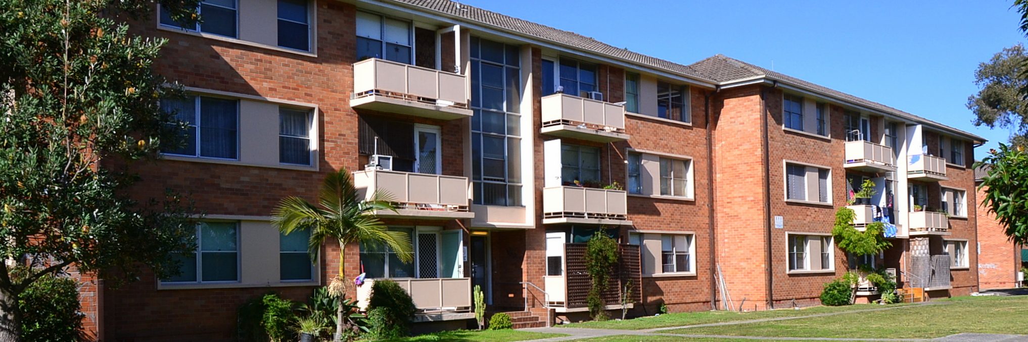 Public housing in Pagewood, Sydney