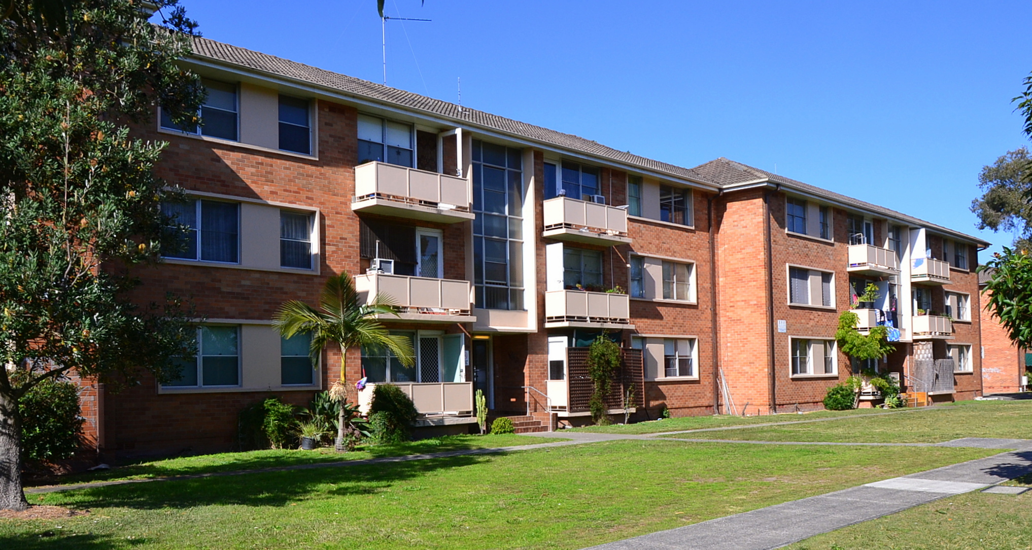 Public housing in Pagewood, Sydney