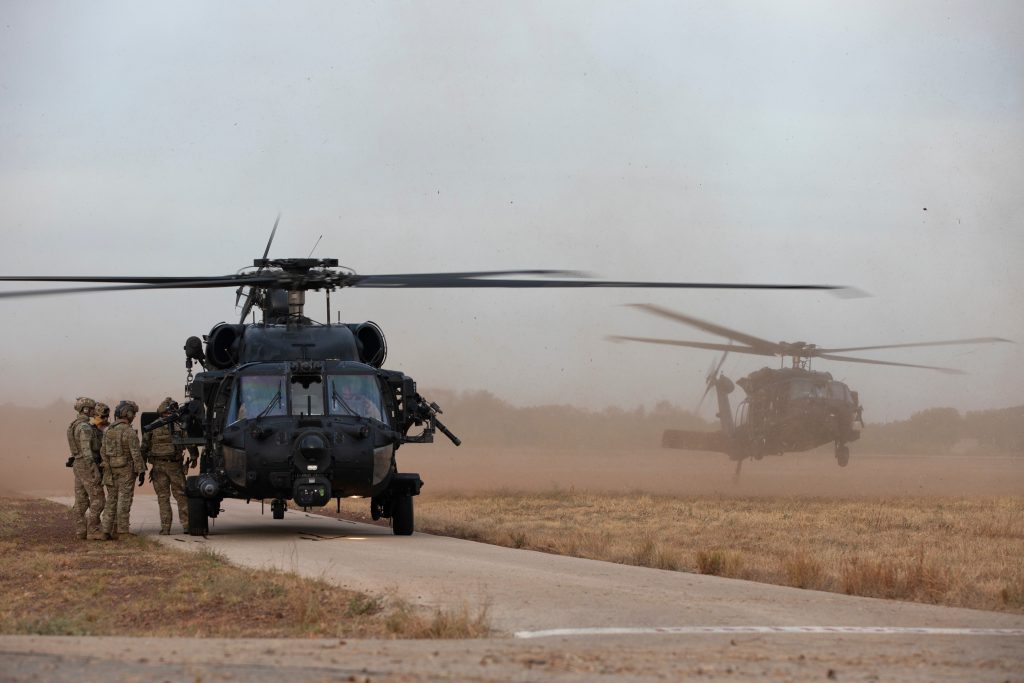 Aus. Army with Black Hawk