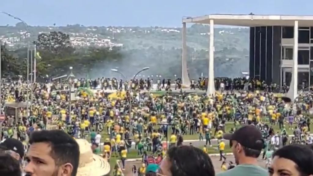 Brazil protests by Bolsonaro supporters