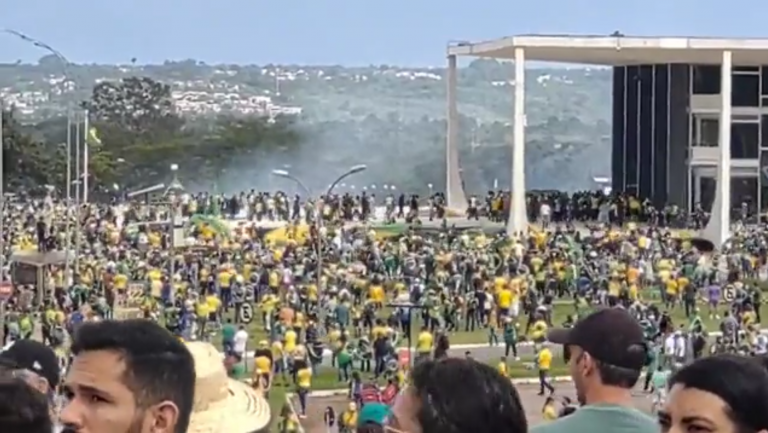 Brazil protests by Bolsonaro supporters