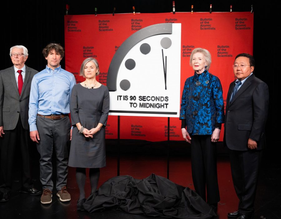 Doomsday Clock 90 seconds to midnight reveal