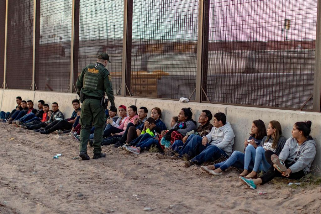 Migrants in El Paso