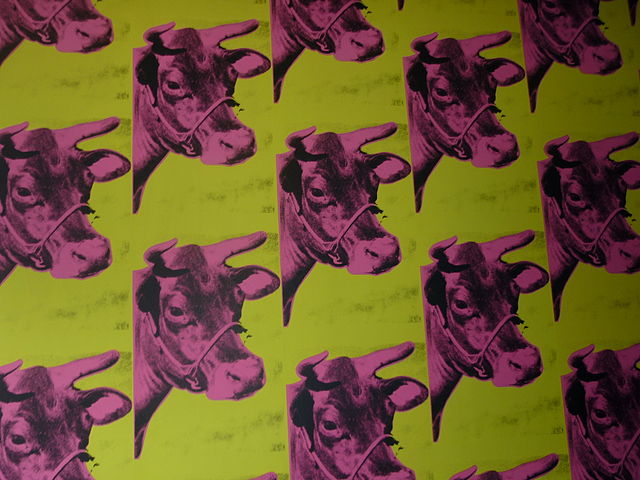 Wallpaper in Andy Warhol Museum, Pittsburgh, PA.