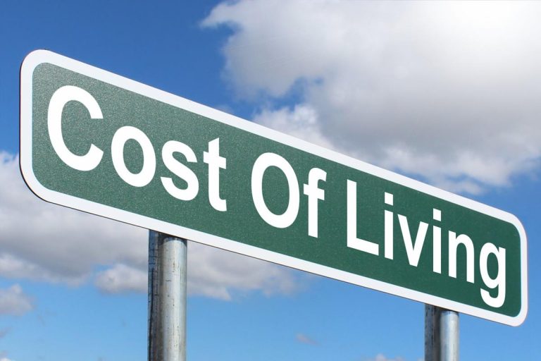 cost-of-living-crisis roadsign
