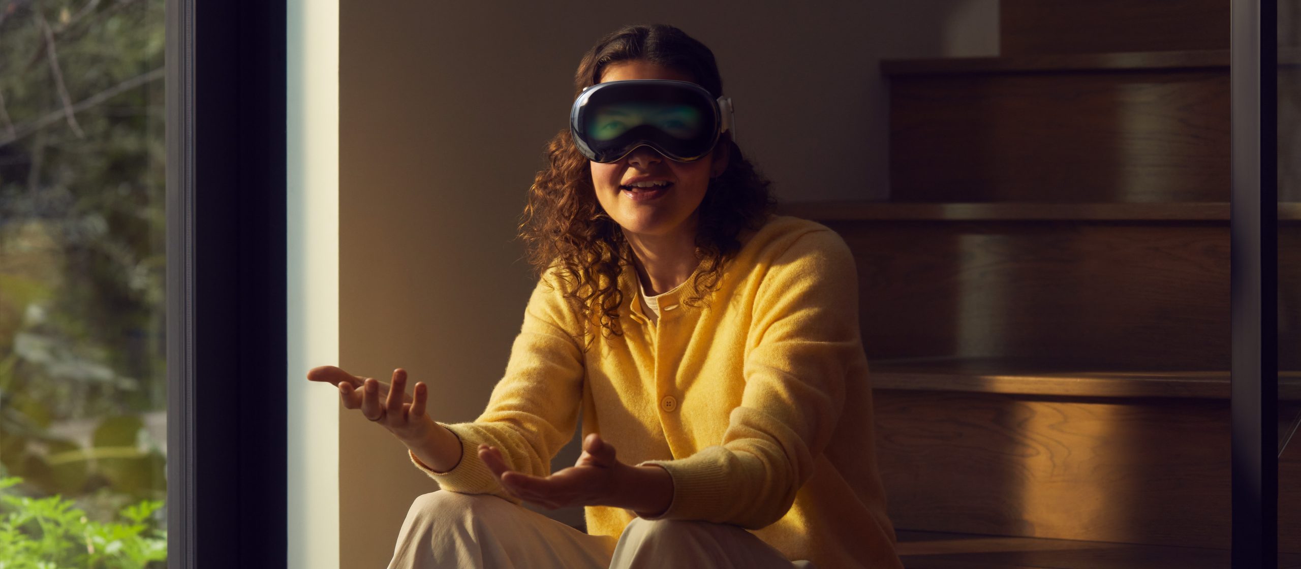 Apple's Vision Pro, announced at WWCD23.