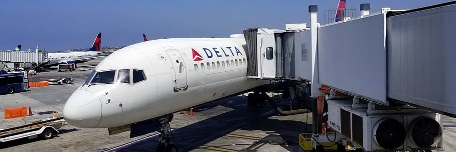 A worker has died after being sucked into the engine of a Delta plane