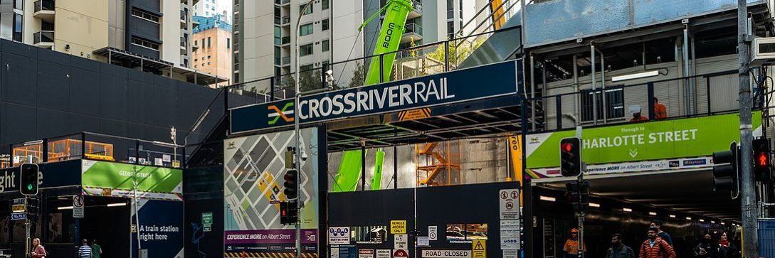 Cross River Rail is an underground railway project through central Brisbane.