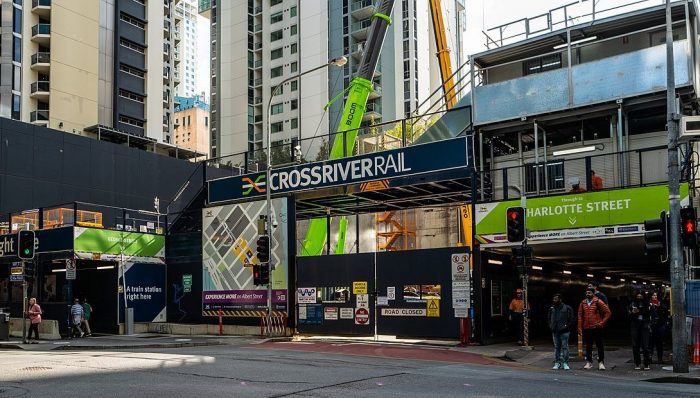 Cross River Rail is an underground railway project through central Brisbane.