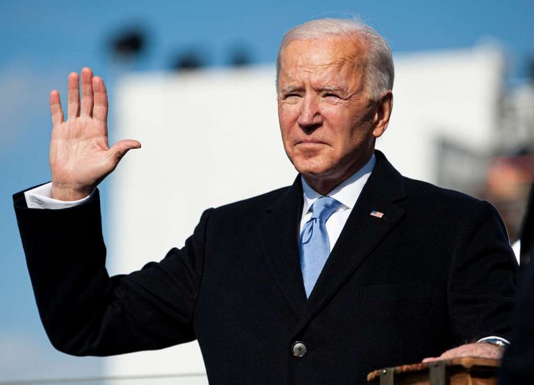 President Joe Biden discussed Ukraine's potential NATO membership.