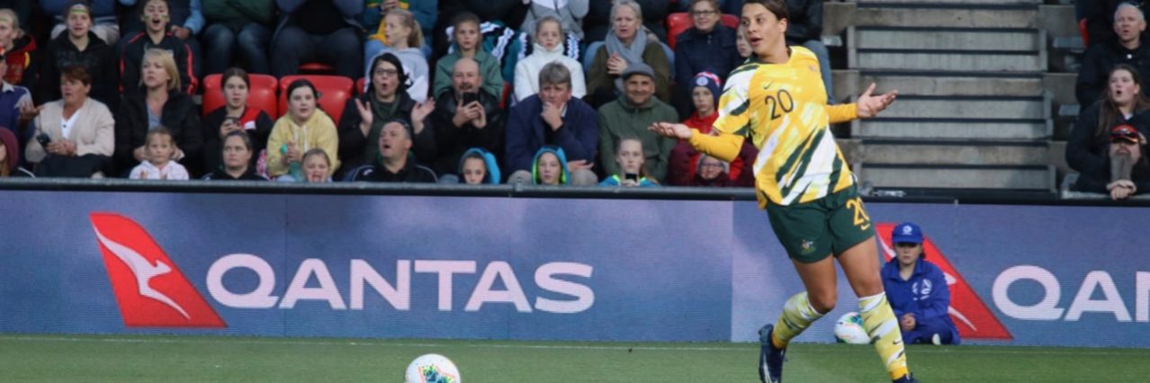 Sam Kerr: Matildas v La Roja Femenina 2019 - Match 2