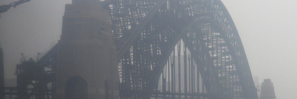 A blanket of smoke falls over Sydney after backburning.