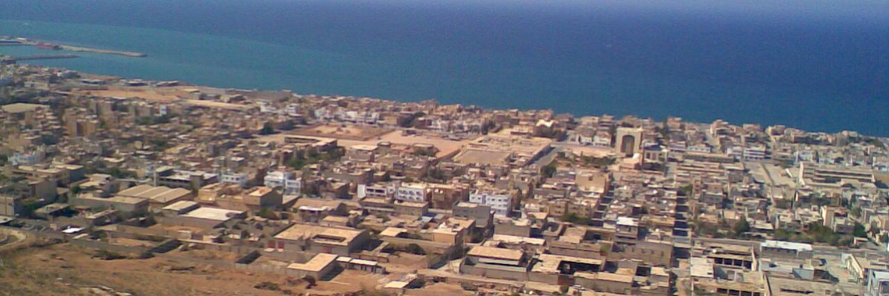 Derna, Libya, taken prior to the devastating floods.