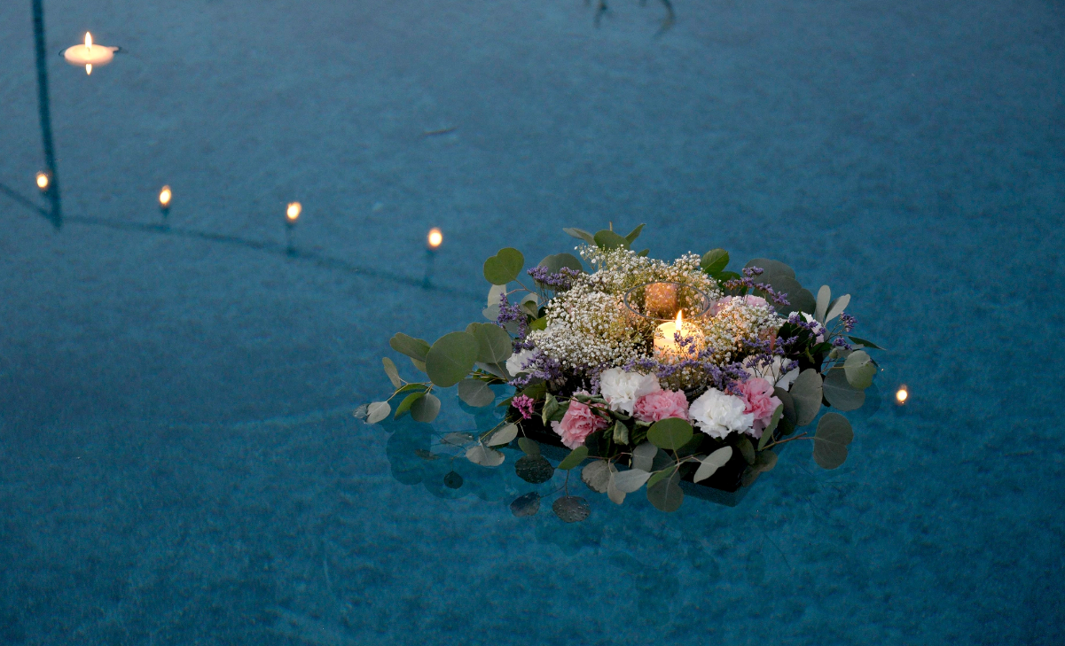 Floral tributes were lain after the shooting of South Australian police sergeant Jason Doig