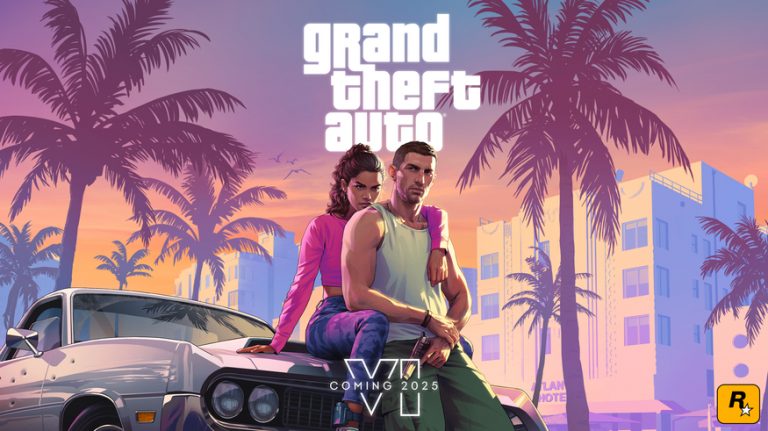 Grand Theft Auto VI coming 2025 to PlayStation 5 and Xbox Series X|S. (Graphic: Business Wire)