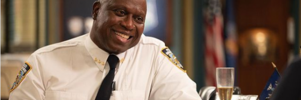 Andre Braugher's (@AndreBraugher) post on Instagram, captioned "Love always, Daptain. #Brooklyn99"