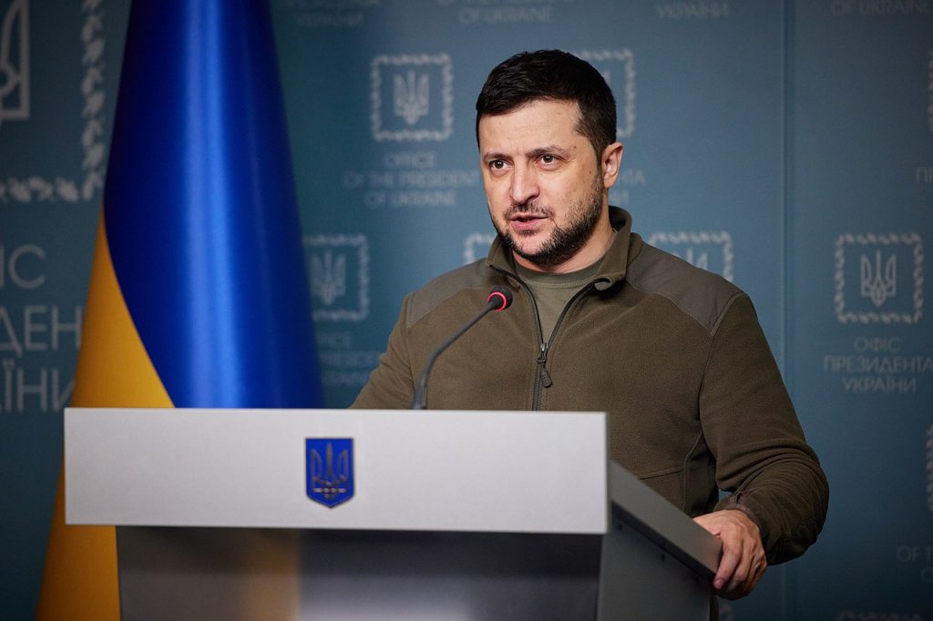Ukraine's President, Volodymyr Zelenskyy