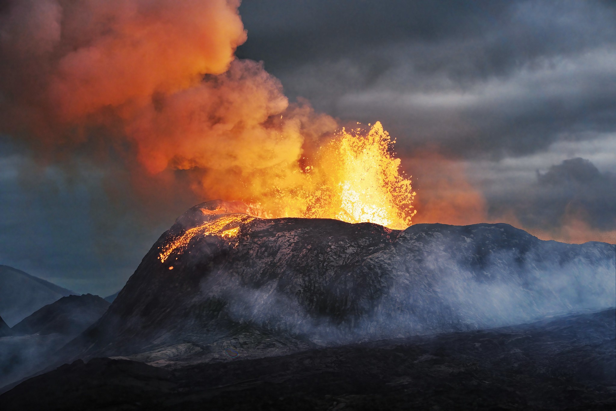 Icelandic volcanic eruption