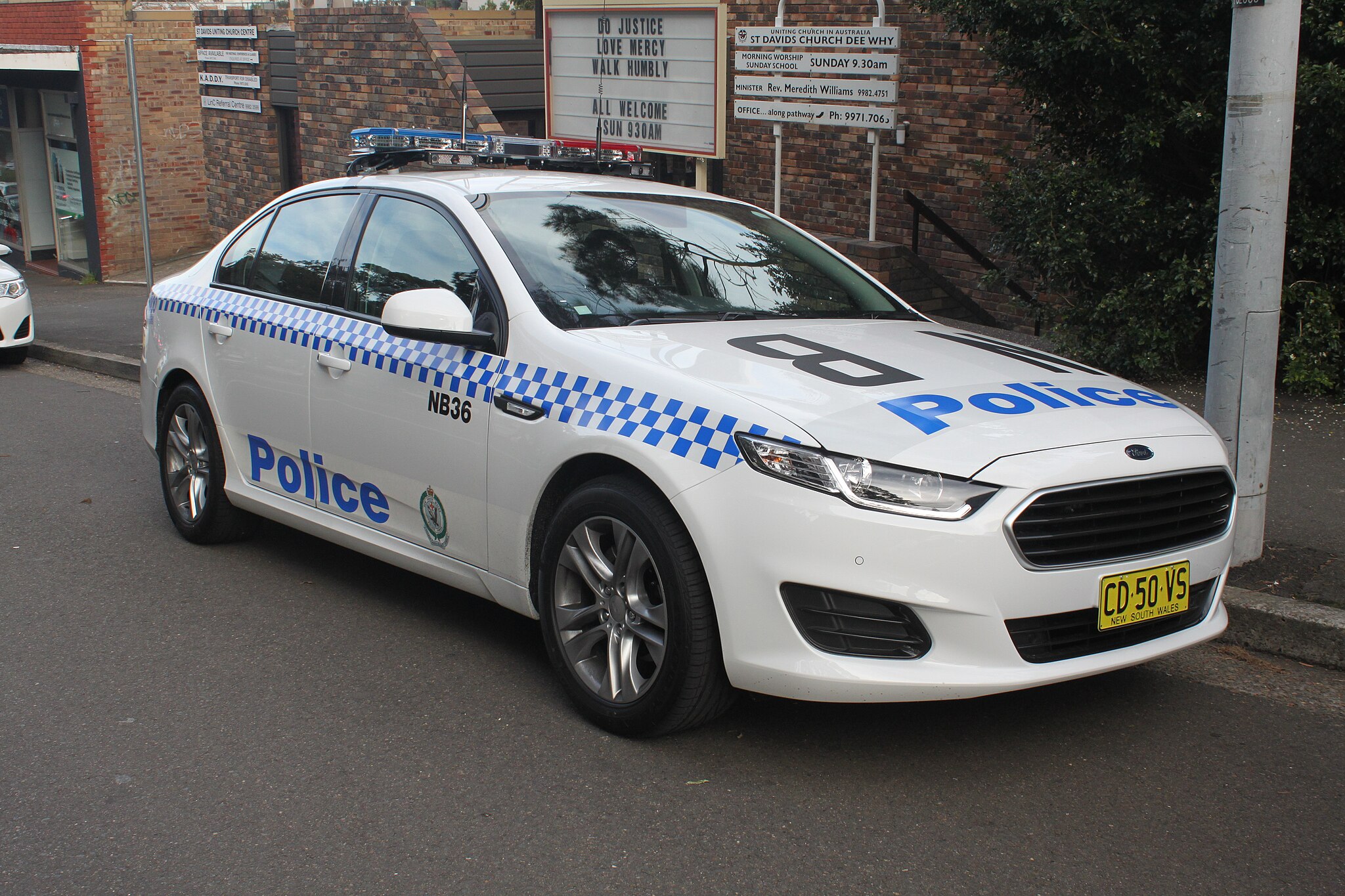 NSW police car