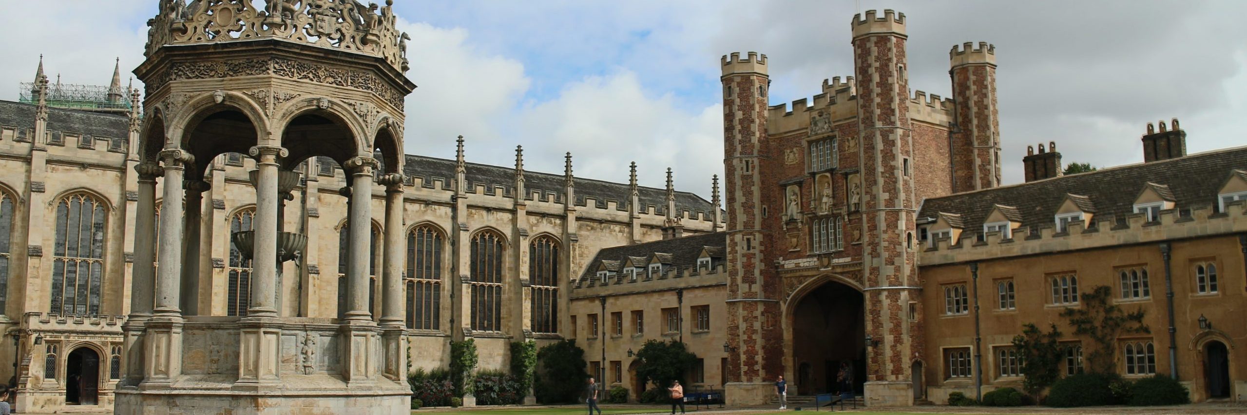The grounds of Trinity College, Cambridge University, where the spears were stored in the museum. Image source: Suicasmo, via Wikimedia Commons