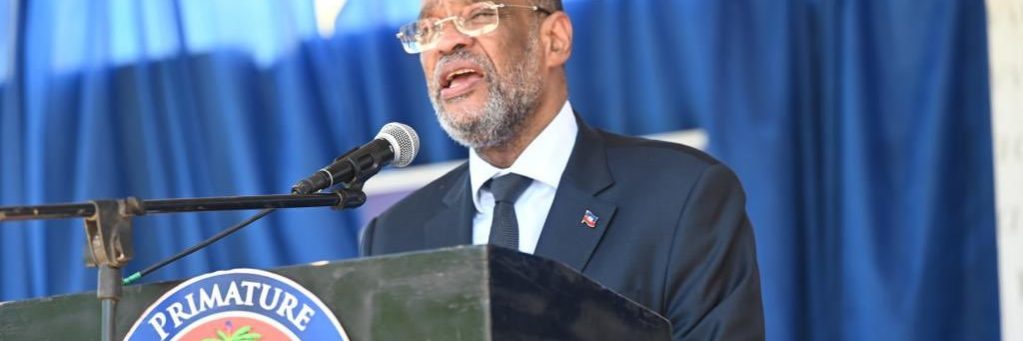 Haitian prime minister Ariel Henry