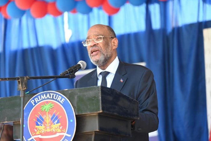 Haitian prime minister Ariel Henry
