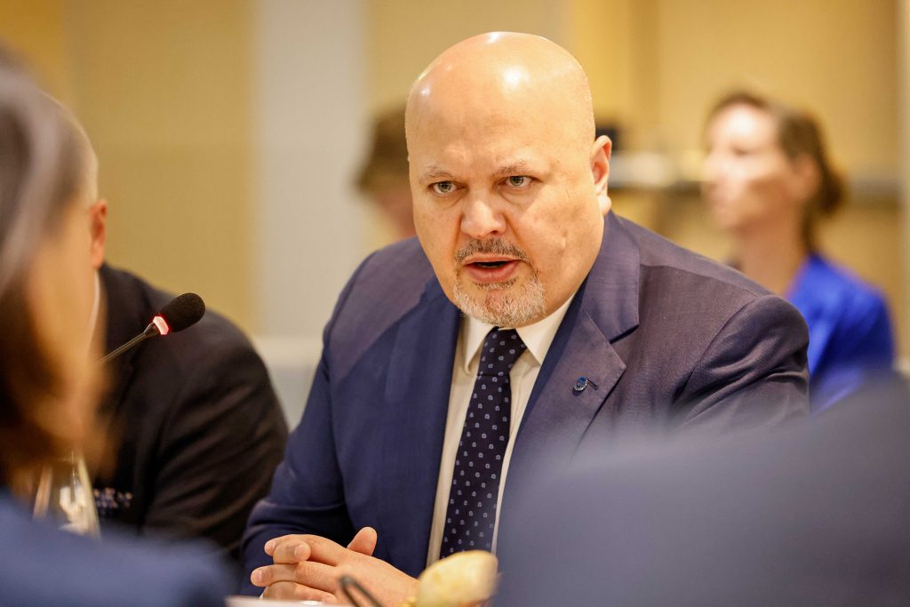 ICC chief prosecutor Karim AA Khan