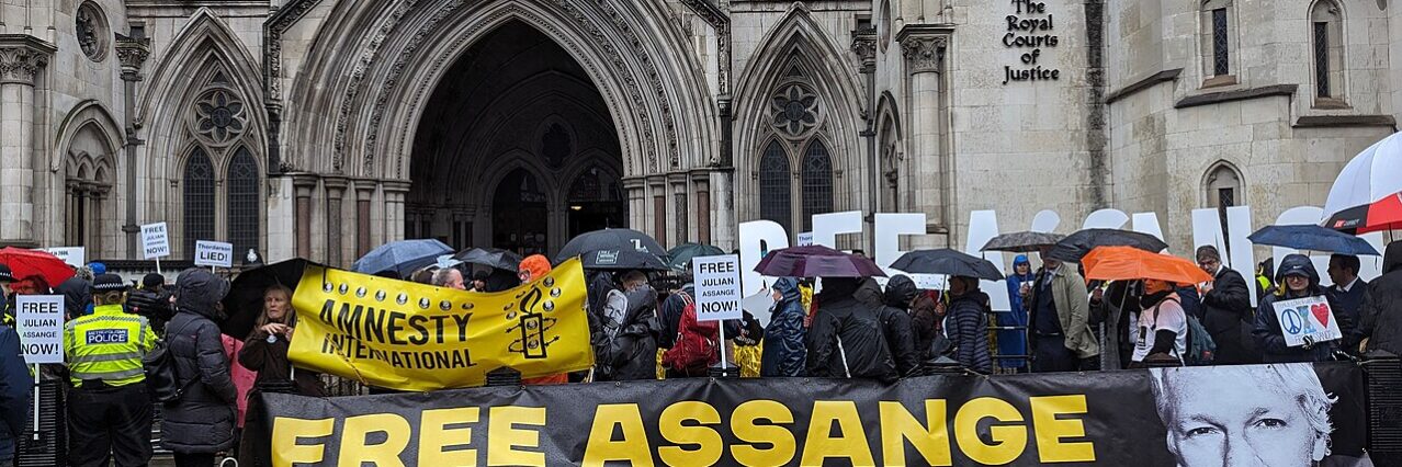 Free Julian Assange demonstration