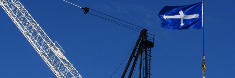 CFMEU and Eureka flags