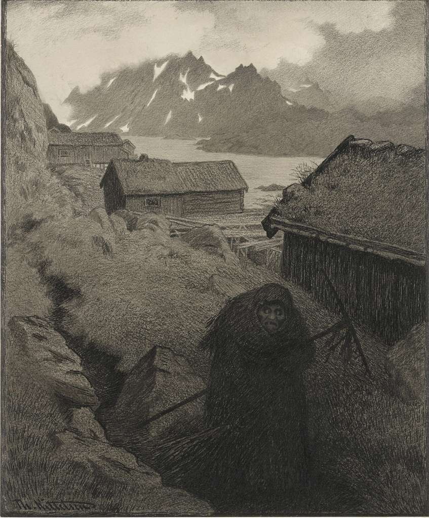 Plague, Theodor Kittelsen