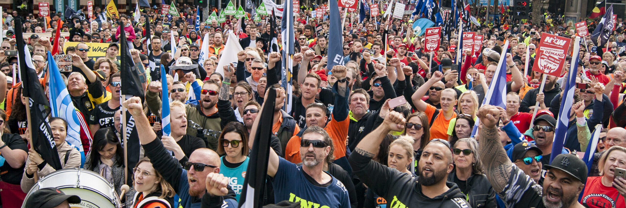 CFMEU Rally