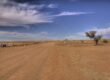 The Oodnadatta Track looking south from William Creek