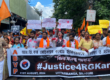 protests in India over rape and murder of female doctor