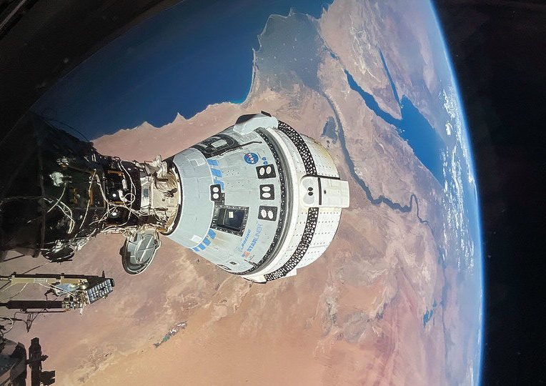 Boeing's Starliner spacecraft docked