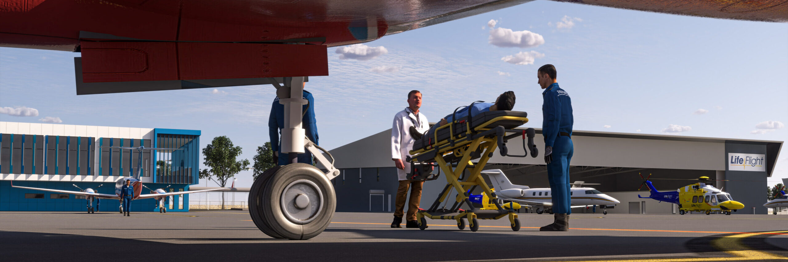 New Brisbane aeromedical hub.