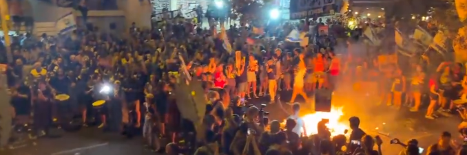 protests in Tel Aviv