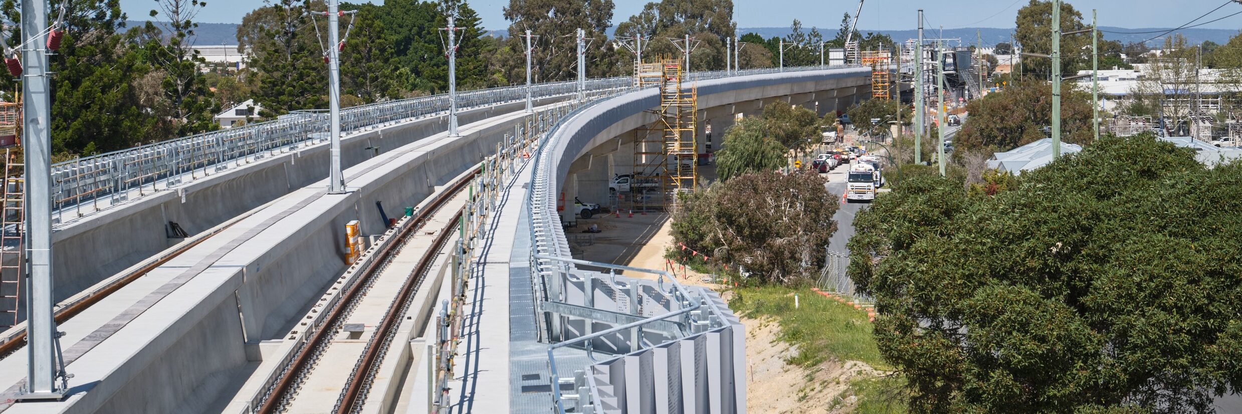 WA elevated rail line